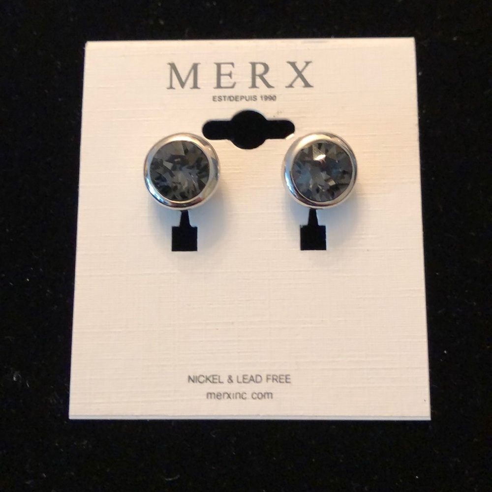 Merx Grey Studs